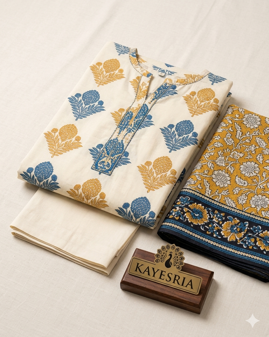 Keyesria Unstiched 3 Piece Lawn Suit