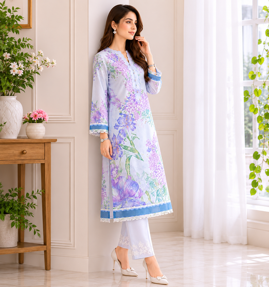 Maria B Unstich 2 Piece Suit Lawn