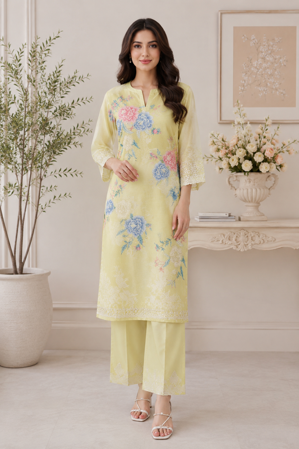 Maria B Unstich 2 Piece Suit Lawn
