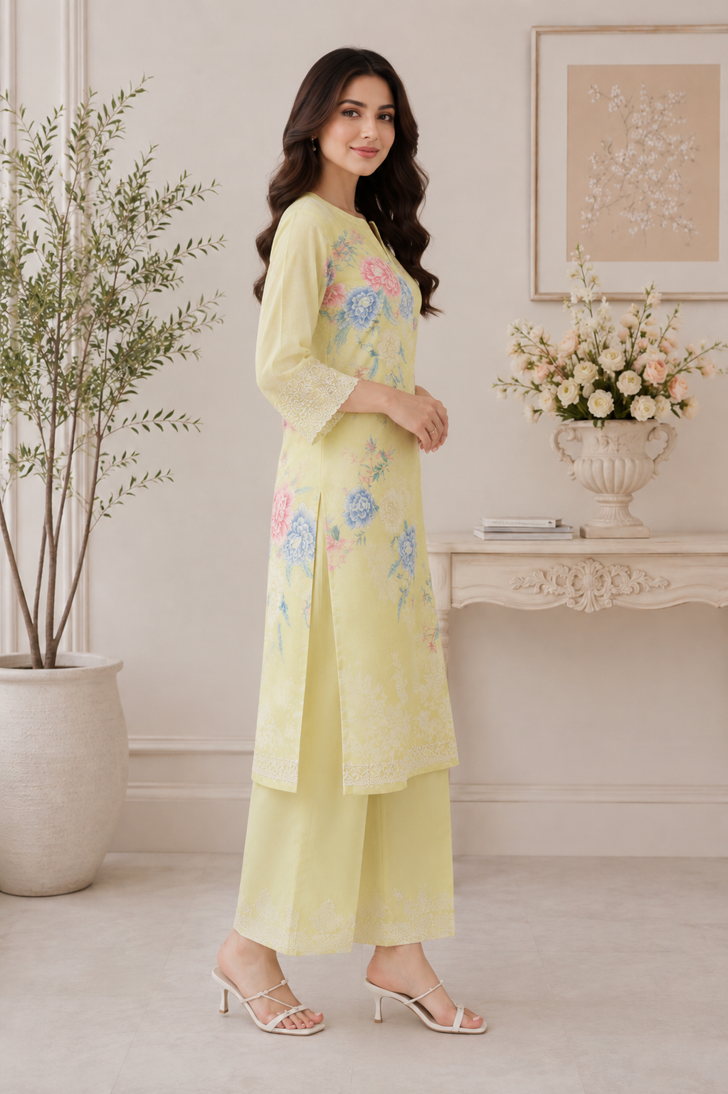 Maria B Unstich 2 Piece Suit Lawn